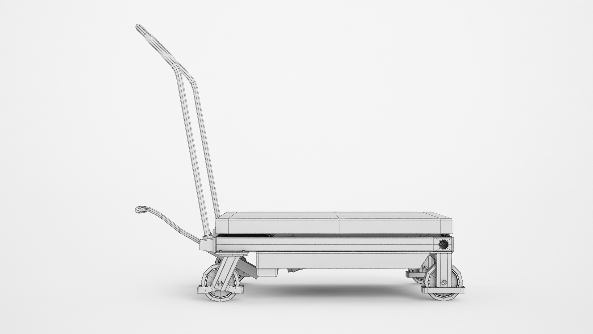 Mobile Hydraulic Trolley 03 3D Model - TurboSquid 1785146