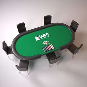 3d poker table