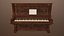 Pianoforte antico - PBR Game Ready