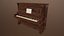 Pianoforte antico - PBR Game Ready