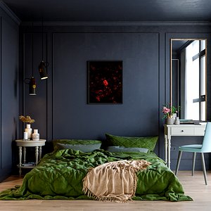 modern apartment scene 3D