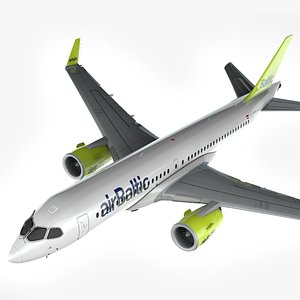 3D AIR BALTIC Airbus A220-300 L2302