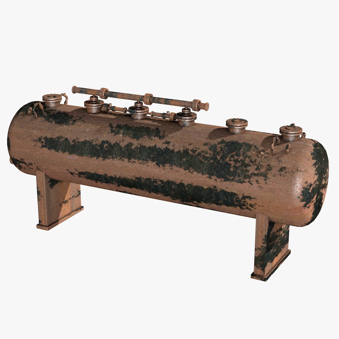 C4d Rusty Boiler