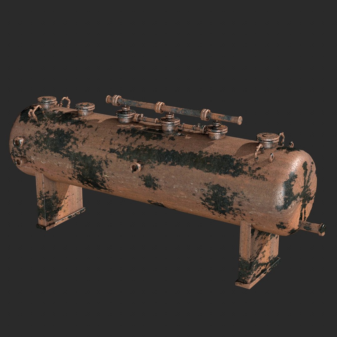 C4d Rusty Boiler