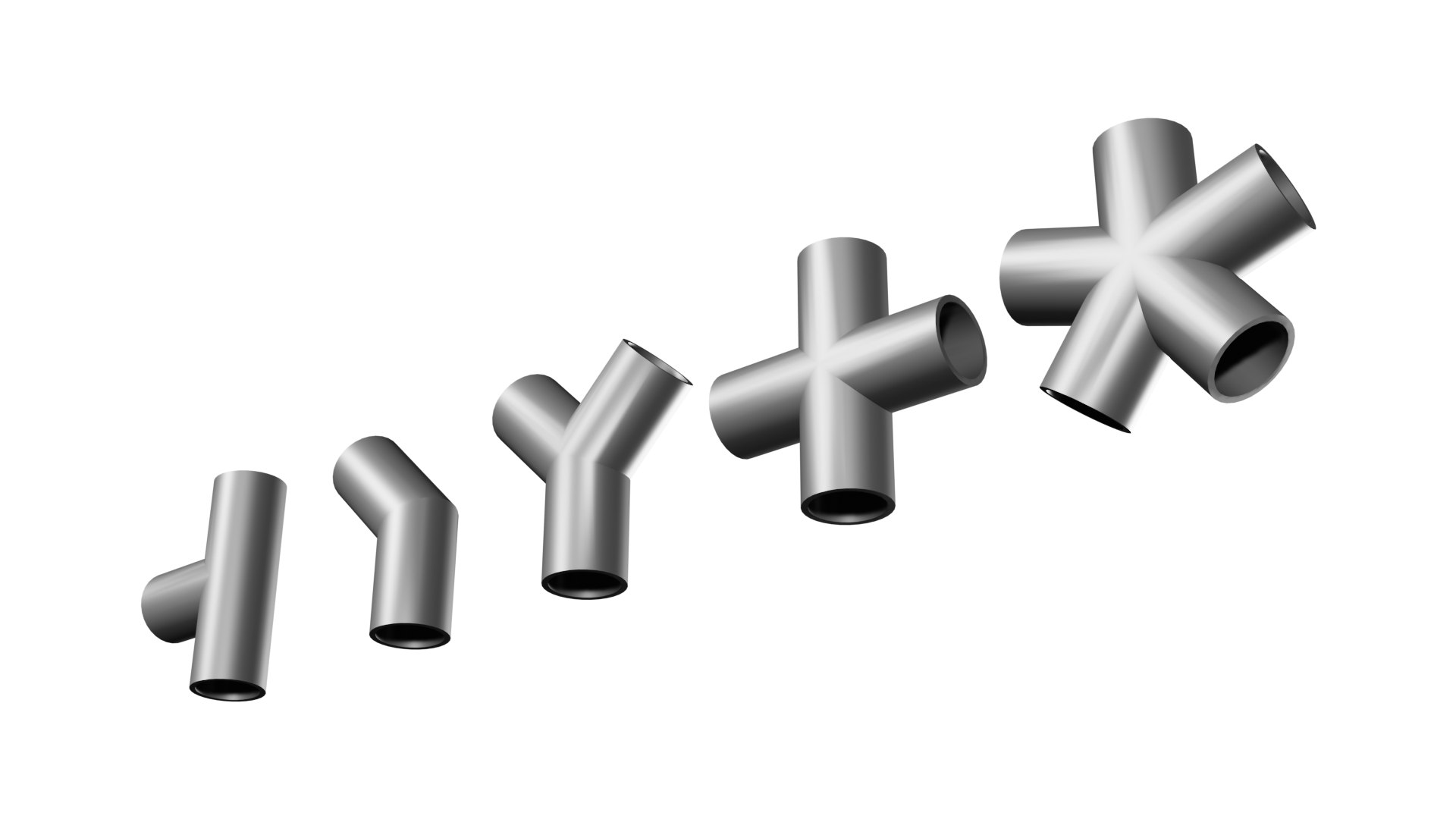 Pipe Joints 3D Model TurboSquid 2069708