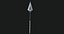 Fantasy Spear05 Glow GameReady Unity PBR  Unreal Engine V-Ray Arnold Textures Included