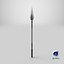 Fantasy Spear05 Glow GameReady Unity PBR  Unreal Engine V-Ray Arnold Textures Included