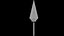 Fantasy Spear05 Glow GameReady Unity PBR  Unreal Engine V-Ray Arnold Textures Included