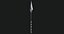 Fantasy Spear05 Glow GameReady Unity PBR  Unreal Engine V-Ray Arnold Textures Included