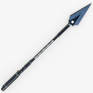 Fantasy Spear05 Glow GameReady Unity PBR Unreal Engine V-Ray Arnold Textures Included