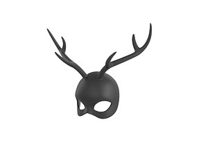 3D Prop114 Deer Mask model