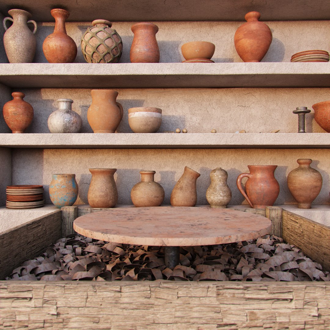 3D pottery TurboSquid 1524383