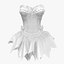 Bridal Corset With Tutu Skirt