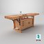 Workbench Large 3D model