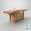 Workbench Large 3D model