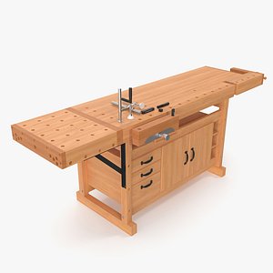 Workbench Large 3D model