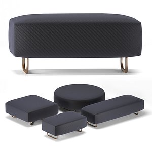 Benches Sunray Luke By Minotti Italia