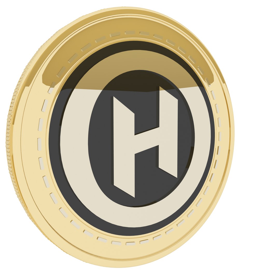 3D Model IHT Real Estate Protocol Cryptocurrency Gold Coin - TurboSquid  1856930