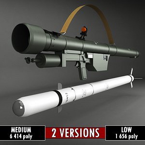 sa-7 gral launcher rocket 3ds