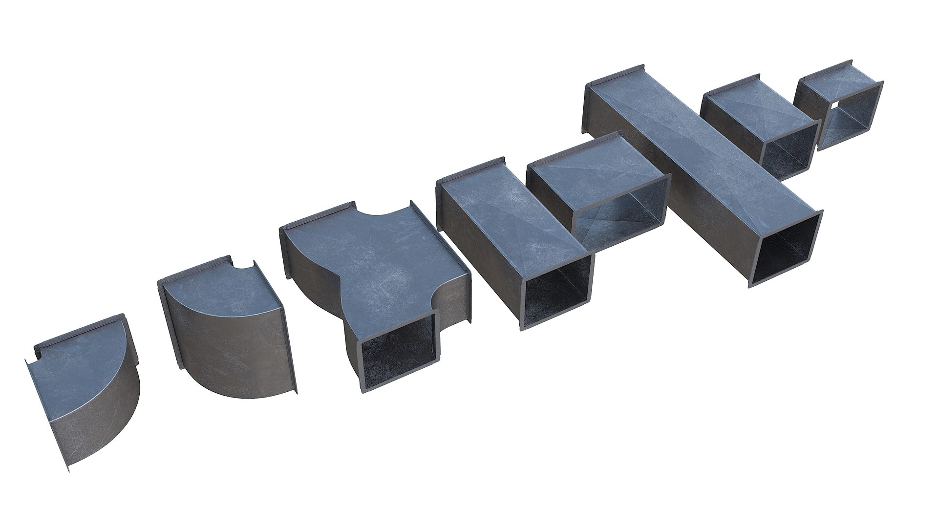 3D air ventilation duct model https://p.turbosquid.com/ts-thumb/dK/kOvmCm/VvE5hPJO/moduli02/jpg/1521563729/1920x1080/fit_q87/e714a19450537afec395c63c6885d8199cec94ee/moduli02.jpg