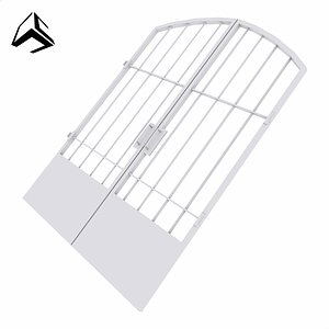 3D metal gate model