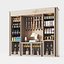 Display de canto de café CC1