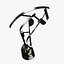 Alex Corno Dancing Star abstract metal sculpture
