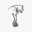 Alex Corno Dancing Star abstract metal sculpture