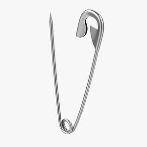 Safety Pin 3D model