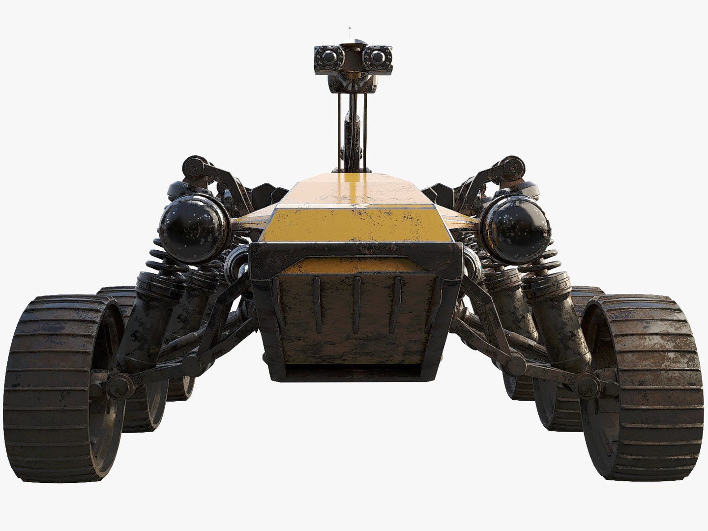 Rover Military Robot 3D Model - TurboSquid 1384441