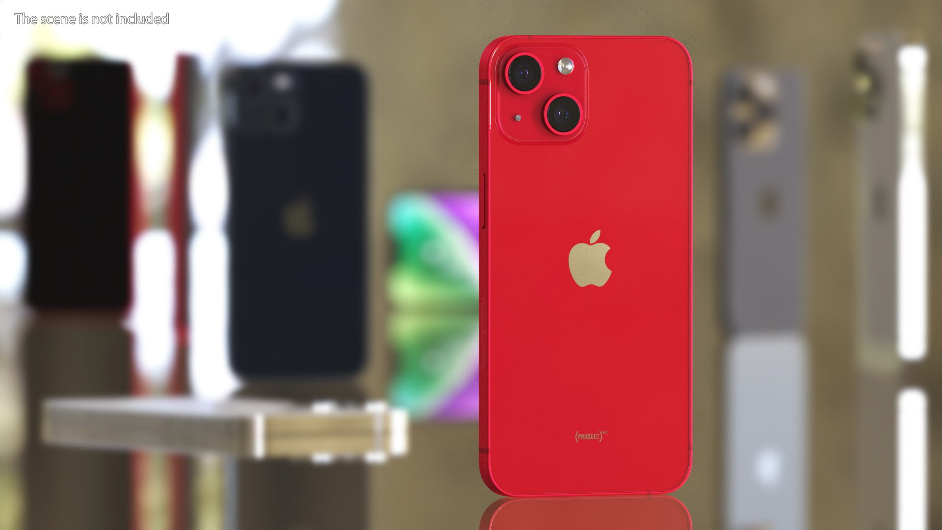 Apple IPhone 14 Red 3D - TurboSquid 1980614