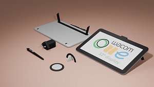 WACOM ONE 3D model