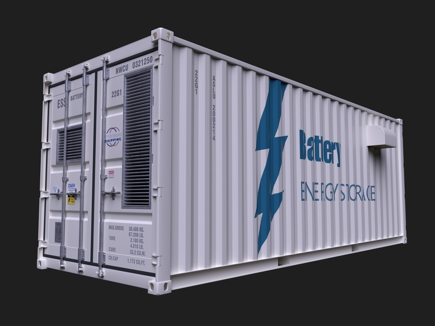 Solar Cell Thermal Energy Storage System 3D model https://p.turbosquid.com/ts-thumb/dL/3zZqte/S7/container5/jpg/1695586020/1920x1080/fit_q87/6d4607d4507c155f3761e1d837aecb00491fc18b/container5.jpg