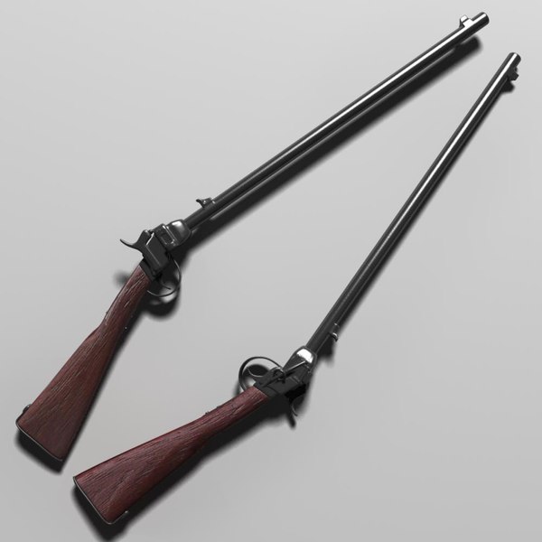 3d model carabina kentucky