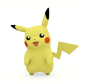 pokemon pikachu 3d model