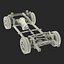 suv chassis frame 3 3ds