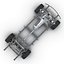 suv chassis frame 3 3ds