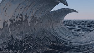 waves 3D model