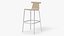 modern bar stool chairs 3D