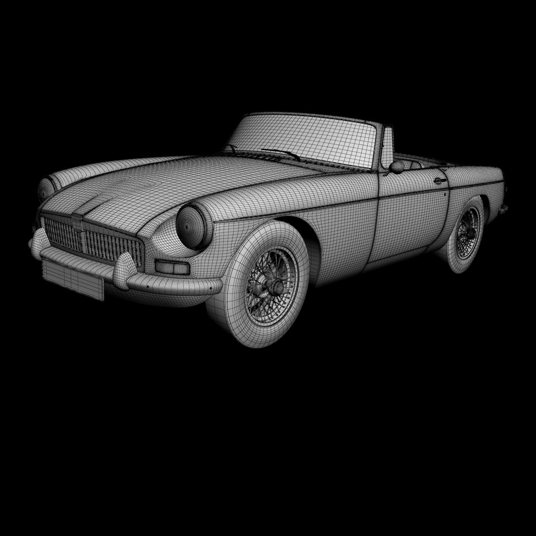 3d Model 1962 Mg Mgb