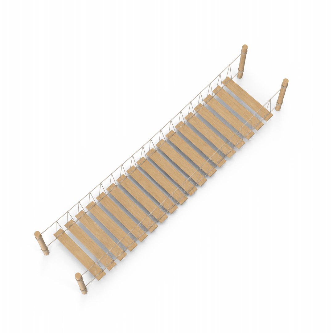 3D Wooden Rope Bridge https://p.turbosquid.com/ts-thumb/dL/RPTQBc/uS/woodenropebridge.c07.2k/png/1719158676/1920x1080/fit_q87/ea6acda66ed15ce398c69052c3f29967e41a5f52/woodenropebridge.c07.2k.jpg