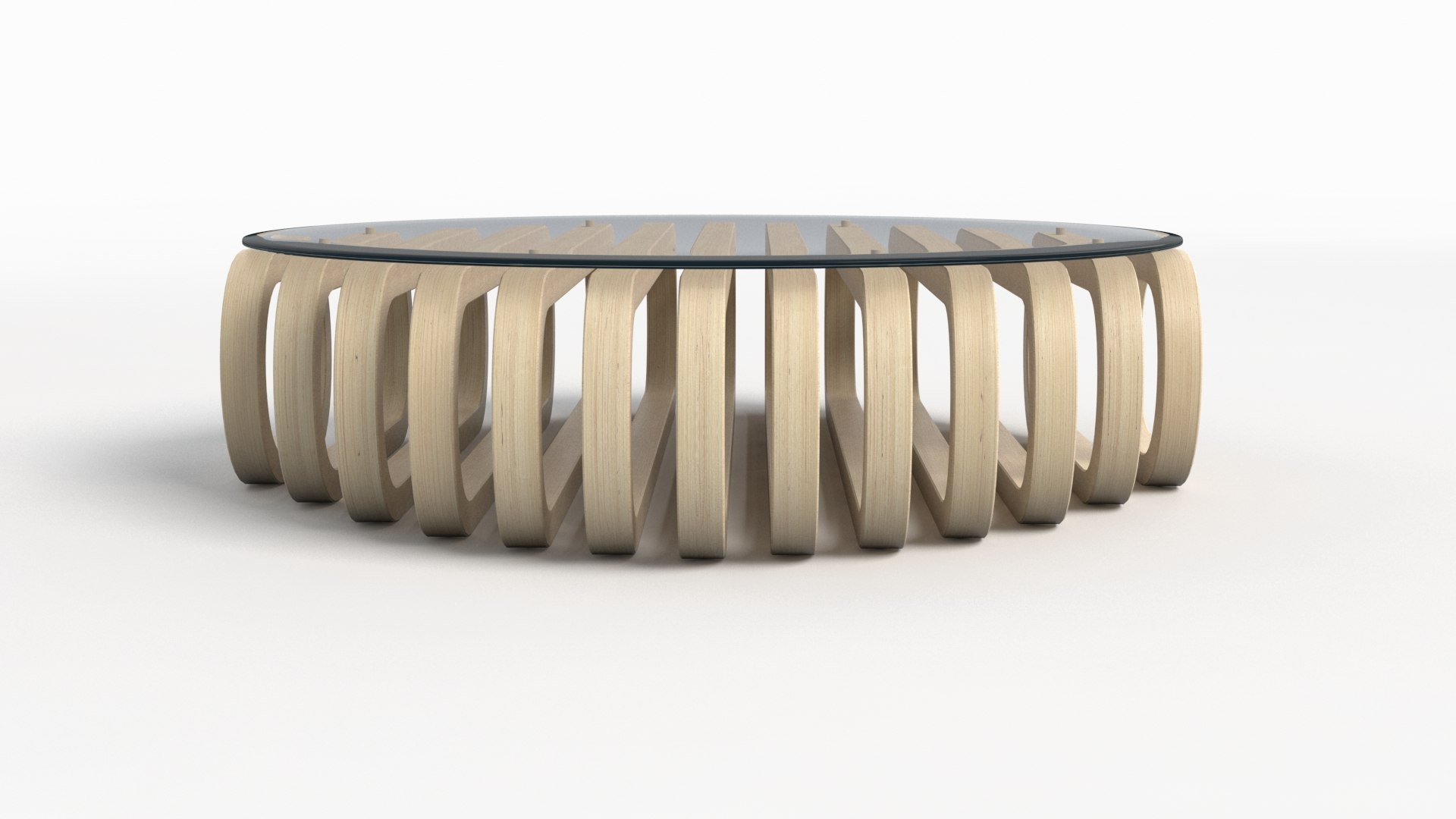 Parametric Coffee Table Glasstop 3D Model - TurboSquid 2392443