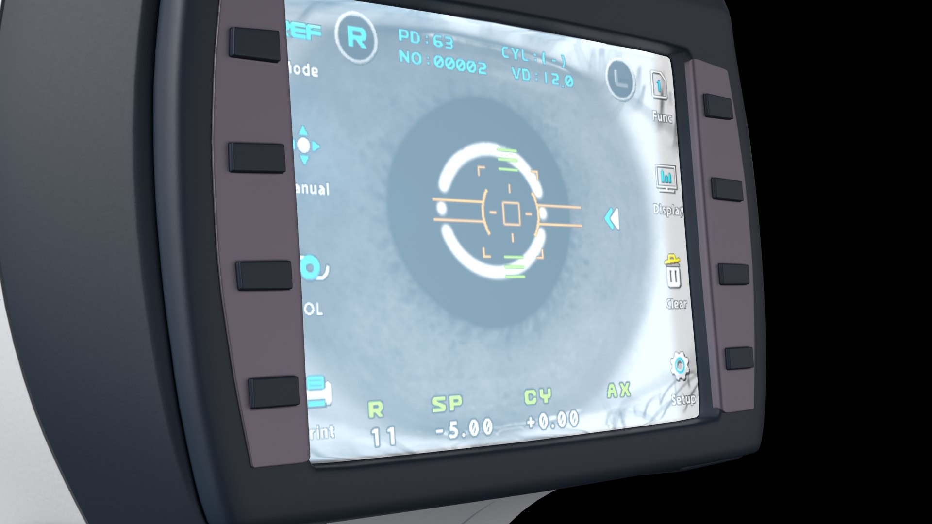 Auto Refractor Keratometer 3D Model - TurboSquid 2300316