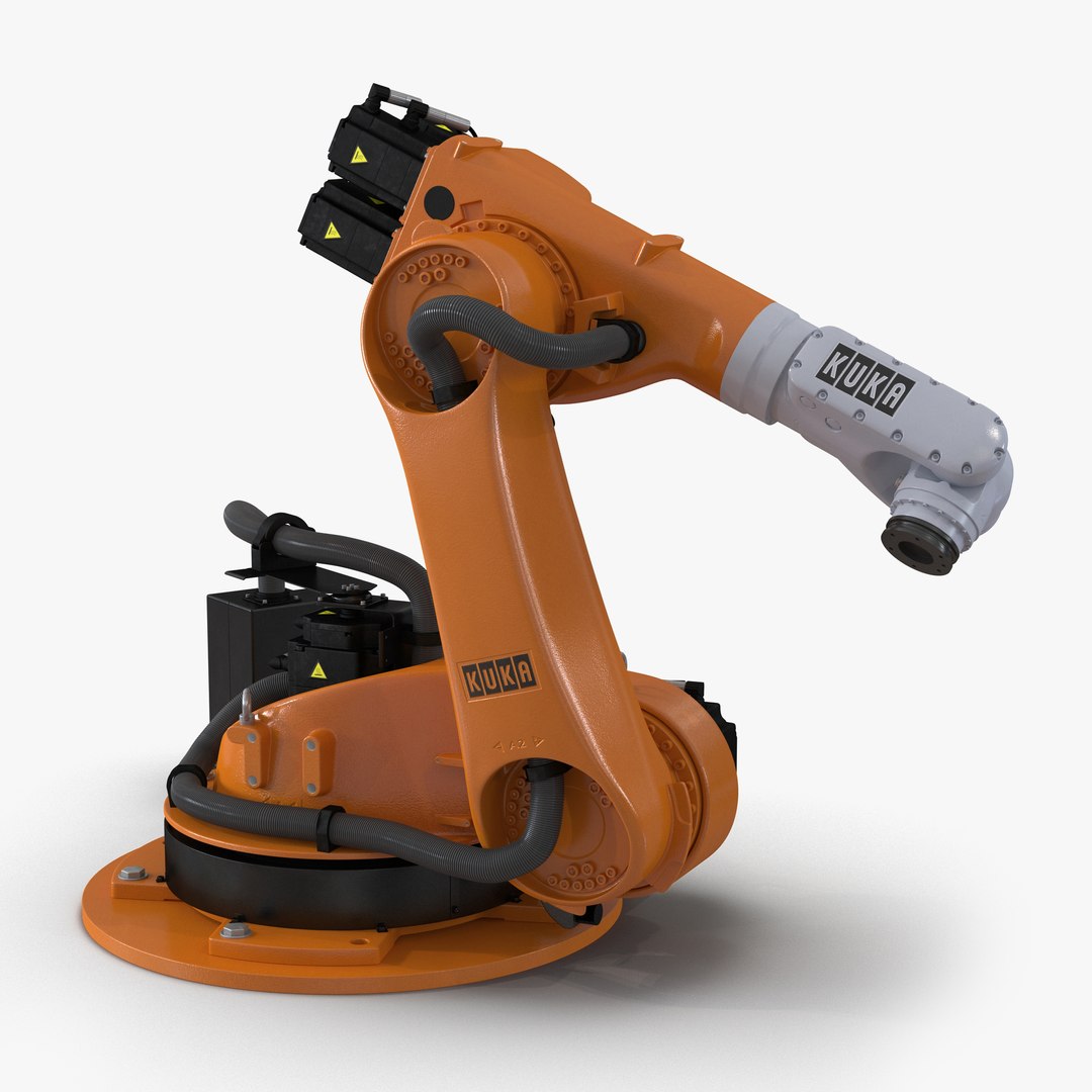 Kuka Robot KR-30 4 KS Rigged 3D Model 3D model preview