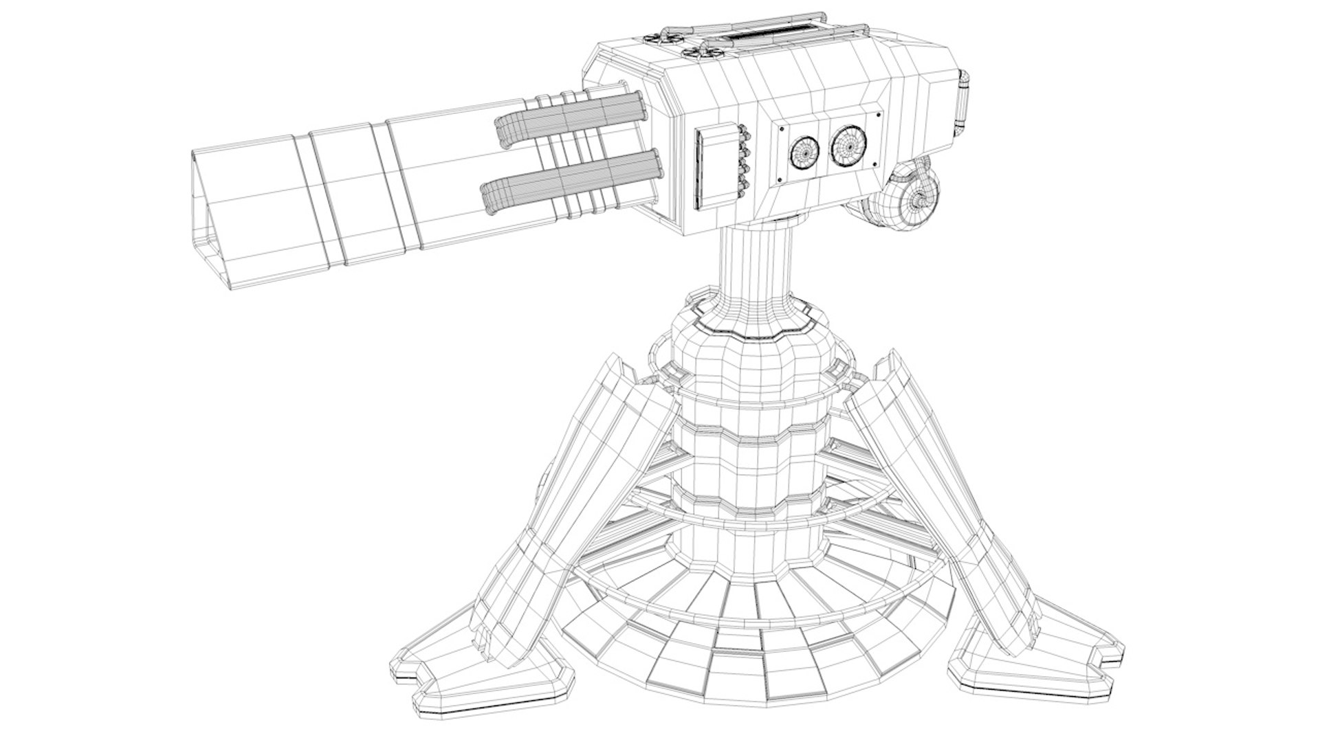 sci-fi turret gun 3D https://p.turbosquid.com/ts-thumb/dL/XXkmer/KuekpDP8/turret9/jpg/1567806424/1920x1080/fit_q87/b1ccd804bc6513f46bed5d125525e5cfff1277aa/turret9.jpg