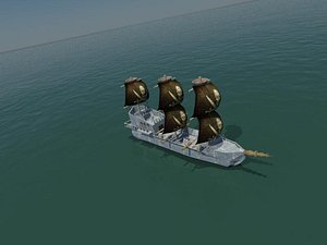 3d pirate ship