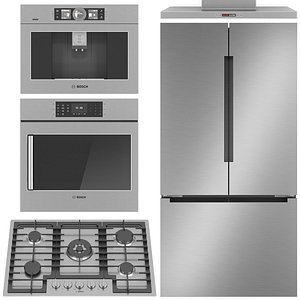 BOSCH kitchen appliance collection 3D