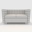 Sofa 2 Seater 8 3D model