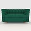 Sofa 2 Seater 8 3D model