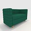 Sofa 2 Seater 8 3D model